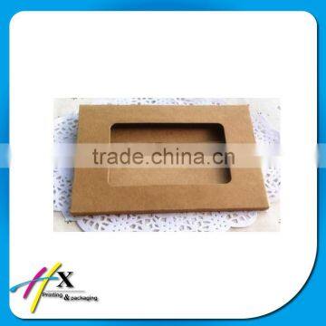 Wholesale Price!!! Hard Kraft Envelopes Blank Envelope With Die Cut Widows