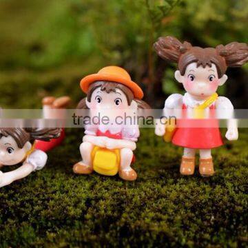 BULK for Gifts, Home or Garden. Unique, Handmade Woman Resin Figurine Terrarium Display // Resin Miniature Fat Lady Figurines photo-3