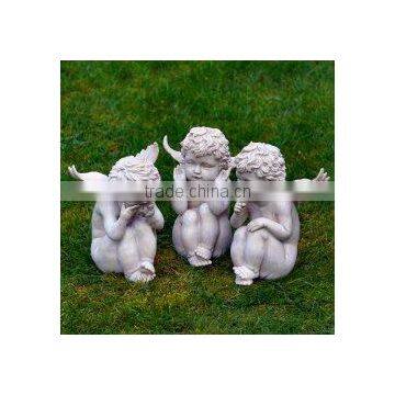 sandstone baby angel statues