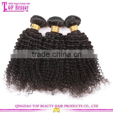 Qingdao factory supply grade 7a kinky curly european hair extensions 100% virgin european hair