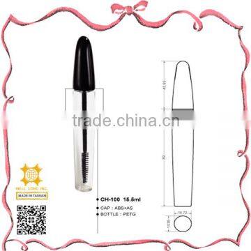 Bullet cap color bottle 15.5ml eyelash mascara