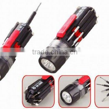 new multi-function screwdriver flashlight