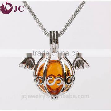 empty glass perfume bottle essential oil diffuser aroma locket pendant wholesale