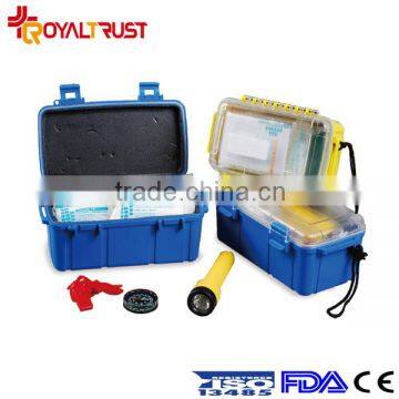 Factory Price First Aid Kit Waterproof Box, Plastic First Aid Kit Box