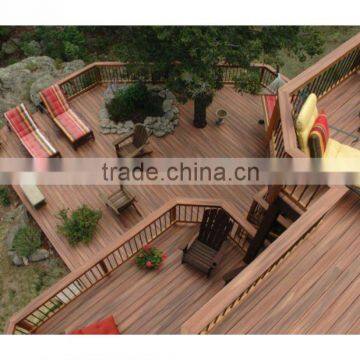 solid wpc decking high grade