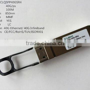 OEM/ODM 40G QSFP+ SR4 Optical equipment transceiver