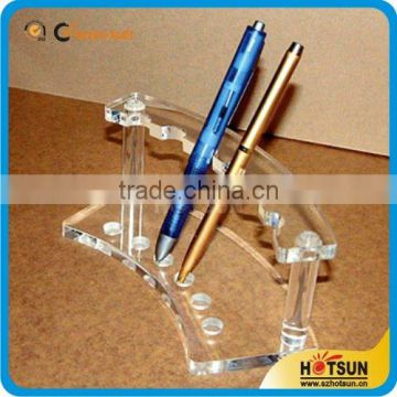 New style acrylic high quality stick on pen holder