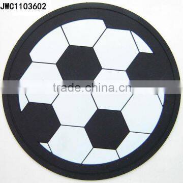 Football Pattern Coaster/ for Kids/ for Cup Decorating Cup Mat