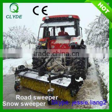 Hot Sale Tractor Mounted Snow Sweeper , PTO Drive Road Snow Sweeper