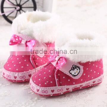 Infant shoes ankle snow boots fashion cute baby winter boots