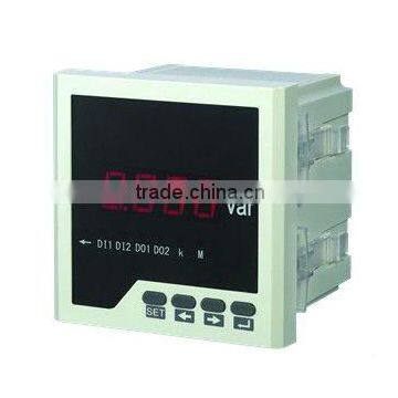 96*96 single phase led digital programmable display reactive electric power meter RH-Q31