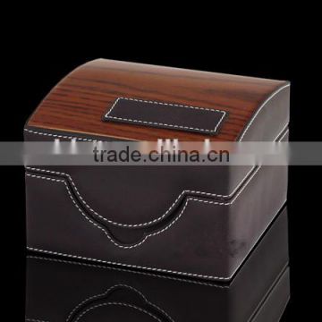 High Quality luxury wooden PU packing box for watch