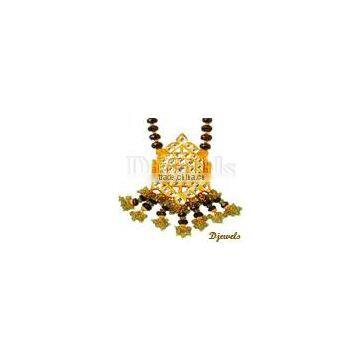 Kundan Necklaces, Gold Kundan Jewelry, Indian Kundan Necklaces