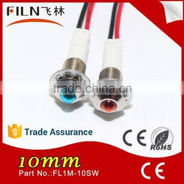 Solar Water Heater LED Indicator Snap Acting 10mm Mini Signal Light photo-3