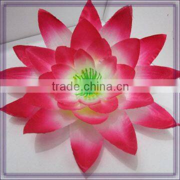 wholesale artificial silk lotus flower heads(AM-F-65)