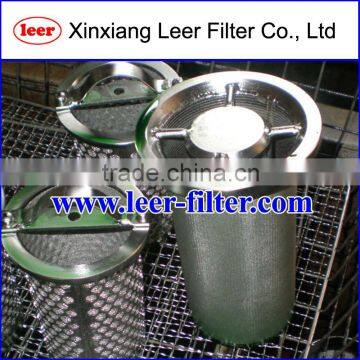 Perforated Sintered Wire Mesh Filter Basket