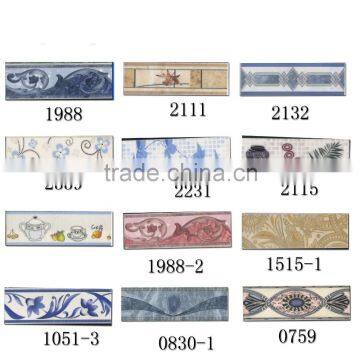 glazed surface border wall tile sales