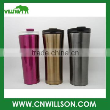 High quality stainless steel Portable Sports Tea Cup,thermal mug