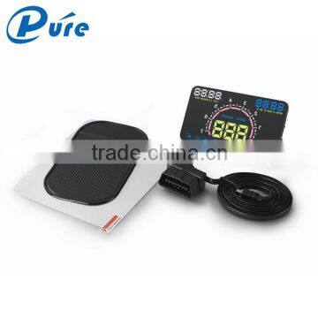 OBD2 and EUOBD HUD E350 Car Head Up Display Multi-function Car HUD With Multi-color Screen Design photo-2