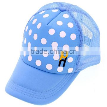 5 Panels Foam And Mesh Kids Trucker Cap, Custom Trucker Cap Printed Wholesale