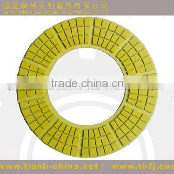 175mm Flexible polsihing pad abrasive stone for clazed tiles