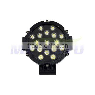 MZ T51W LED Work Light Off Road Light 7 Inch Round 4x4 EPISTAR Black Red JEEP Led Lighting China Factory Outdoor LED Headlights photo-3