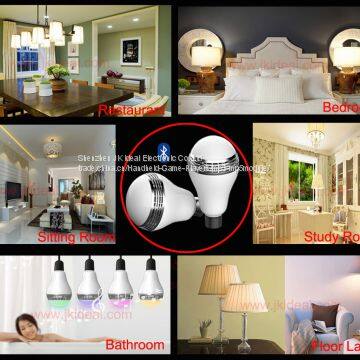 Wireless Bluetooth Smart Music Led Light Bulb Lamp With Speaker photo-5