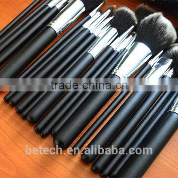 Wood Handle Makeup Brushes Kit Retro Style Boxed 22pcs photo-2