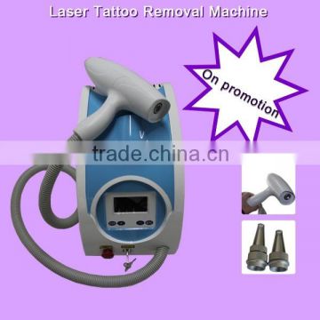 2014 best seller & Fast efficiency q switched new laser for tattoo removal on big promotion from Beijing Factory -D006