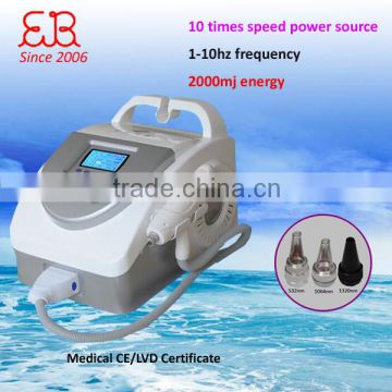 Best Portable 532nm,1064nm,1320nm nd yag tatoo removal laser