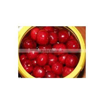 canned fruit, canned cherry in light syrup