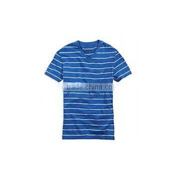 100% organic cotton Combed Yarn dyed t shirt