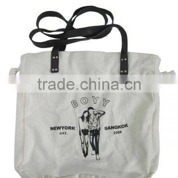 Simple canvas handbags,cloth shopping bag