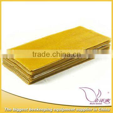 Discount price Natural 100% beeswax foundation sheet