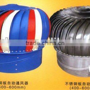 automatic wind driven roof ventilator