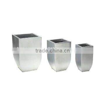 Stainless Steel Planter (flower pot, vase, tank)