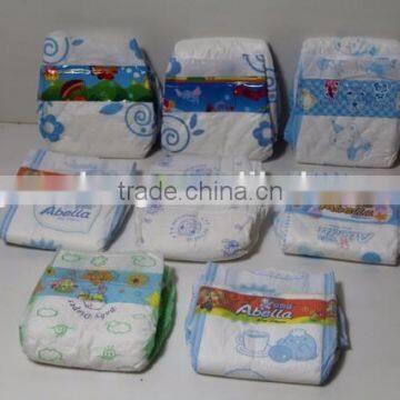 pe Film or Cloth-like Magic Tape or pp Tape B Grade Stock Baby Diapers photo-3