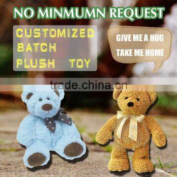 Customized Cute Bear Plush Toy with clothes/stuffed toys and plush toys