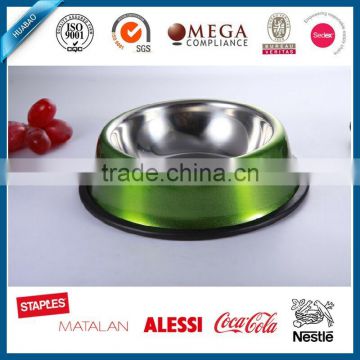 wholesale eco-friendly Stainless Steel dog feeder Bowl