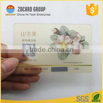 Full Color Transparent PVC Business Cards