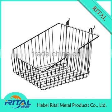 Best Price High Quality Wire Storage Baskets for Shelves photo-3