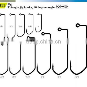 Triangle jig high quality Cheap price fly fishing hooks