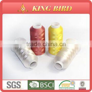 Kingbird 100 polyester machine used embroidery thread