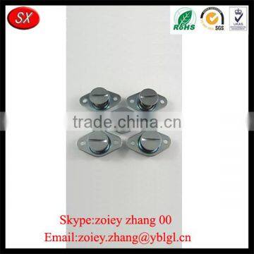 China Manufacturer Custom Steel Flat Panel Fasteners With Button Style