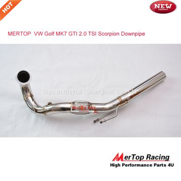 MERTOP Race High Flow VW Golf MK7 GTI 2.0 TSI Downpipe 2013+