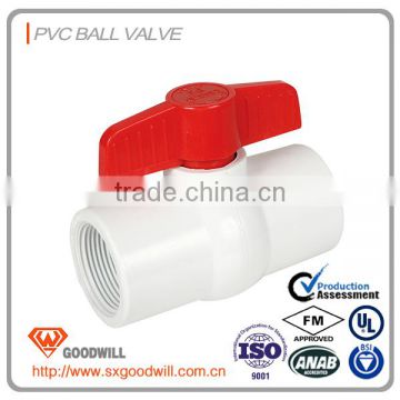 High quality plastic PPR ball valve and pipe fittings made in China