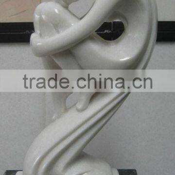 Abstract statues marble