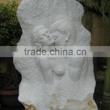 Marble sculptures garden