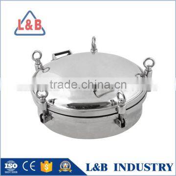 BLS SUS tank manway/circular tank stainless steel manhole