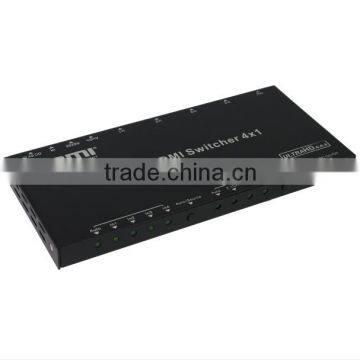 New Arrival VOXLINK Black 2.0 4*1 4K 60HZ HDMI Switcher US photo-3